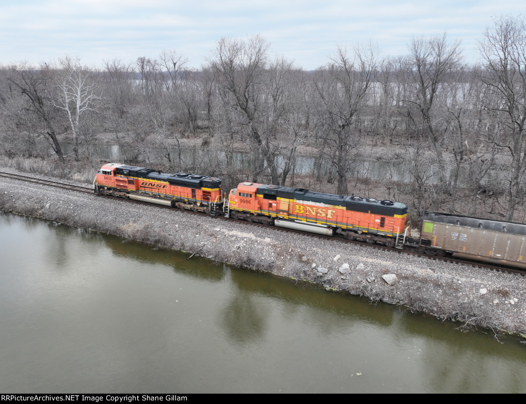 BNSF 9986 Roster shot